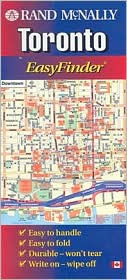 Toronto, Ontario EasyFinder Map - Rand McNally