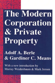 The Modern Corporation and Private Property Gardiner Means Author