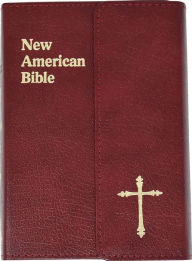 Saint Joseph Gift Bible, Personal Size Edition: New American Bible (NAB), burgundy bonded leather, magnet closure - Catholic Book Publishing Company