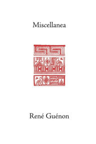Miscellanea Rene Guenon Author