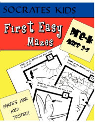 First Easy Mazes (Socrates Kids Workbook Series) Jim Strader Editor