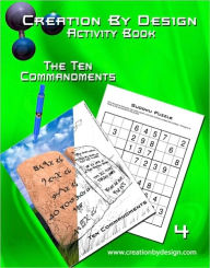 Activity Book - The Ten Commandments - Creation By Creation By Design