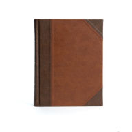 KJV Notetaking Bible, Large Print Edition, Brown/Tan LeatherTouch-Over-Board Holman Bible Publishers Author