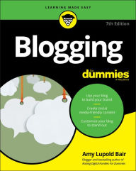 Blogging For Dummies Amy Lupold Bair Author