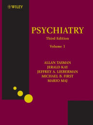 Psychiatry Allan Tasman Editor