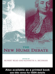 The New Hume Debate Rupert Read Editor