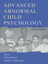 Advanced Abnormal Child Psychology Michel Hersen Editor
