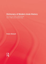Dictionary Of Modern Arab Histor Bidwell Author