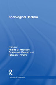 Sociological Realism Andrea Maccarini Editor