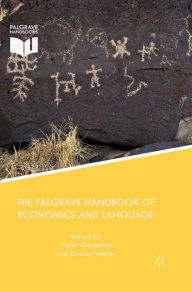 The Palgrave Handbook of Economics and Language V. Ginsburgh Editor