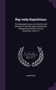 Rig-veda Repetitions by Anonymous Hardcover | Indigo Chapters