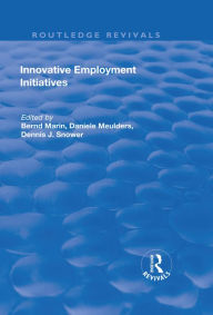Innovative Employment Initiatives Bernd Marin Author