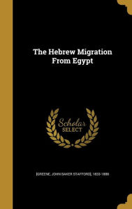 The Hebrew Migration from Egypt - John Baker Stafford] 1833-1888 [Greene