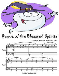 Dance of the Blessed Spirits - Easy Piano Sheet Music Junior Edition - Silver Tonalities