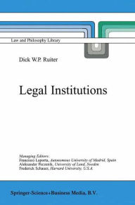 Legal Institutions D.W. Ruiter Author