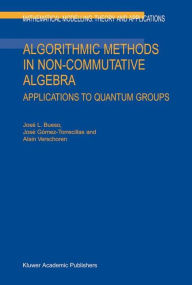 Algorithmic Methods in Non-Commutative Algebra: Applications to Quantum Groups J.L. Bueso Author
