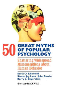 50 Great Myths of Popular Psychology: Shattering Widespread Misconceptions about Human Behavior Scott O. Lilienfeld Author