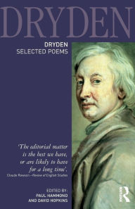 Dryden:Selected Poems Paul Hammond Editor