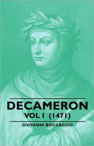 The Decameron Giovanni Boccaccio Author