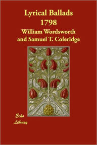 Lyrical Ballads 1798 William Wordsworth Author