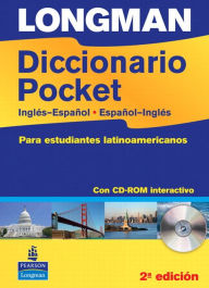 Longman Diccionario Pocket, Ingles-Espanol, Espanol-Ingles: Para estudiantes latinamericanos (Paper with CD-ROM) Pearson Longman Author