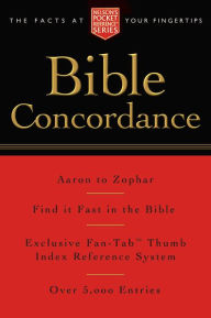 Pocket Bible Concordance Thomas Nelson Author