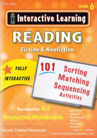 Interactive Learning: Reading Fiction & Nonfiction (CD): Grd 6 - Teacher Created Resources