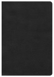 KJV Large Print Ultrathin Reference Bible, Black LeatherTouch, Indexed - Holman Bible Publishers