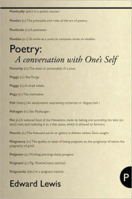 Poetry: A Conversation with One's Self Edward Lewis Author