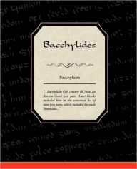 Bacchylides Bacchylides Author