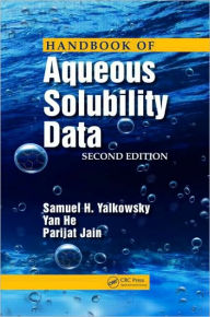 Handbook of Aqueous Solubility Data Samuel H. Yalkowsky Author