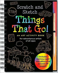 Scratch & Sketch Things that Go (Trace-Along): An Art Activity Book Zschock Heather Author
