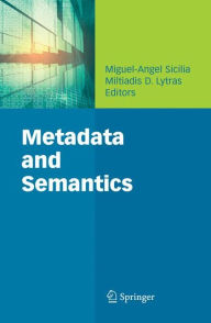 Metadata and Semantics Miguel-Angel Sicilia Author