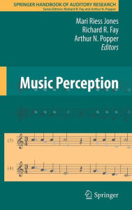 Music Perception Mari Riess Jones Editor