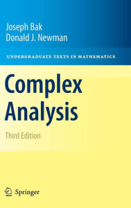 Complex Analysis Joseph Bak Author