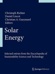 Solar Energy Christoph Richter Editor