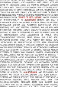 Words of Intelligence: A Dictionary - Jan Goldman