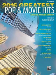 2016 Greatest Pop & Movie Hits: Big Note Piano Alfred Music Author
