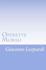 Operette Morali Giacomo Leopardi Author