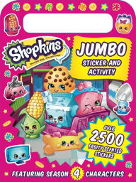 Shopkins Jumbo Sticker and Activity BuzzPop Author