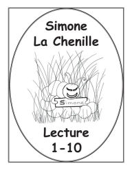 Simone La Chenille Livre de Lecture 1-10 Louise Pierlot MacAdam Author
