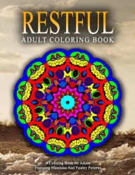 RESTFUL ADULT COLORING BOOKS - Vol.13: relaxation coloring books for adults Jangle Charm Author