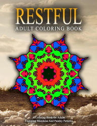 RESTFUL ADULT COLORING BOOKS - Vol.15: relaxation coloring books for adults Jangle Charm Author