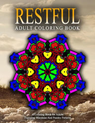 RESTFUL ADULT COLORING BOOKS - Vol.20: relaxation coloring books for adults Jangle Charm Author
