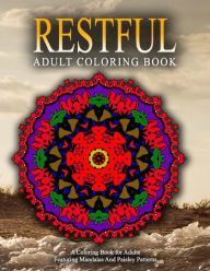 RESTFUL ADULT COLORING BOOKS - Vol.17: relaxation coloring books for adults Jangle Charm Author