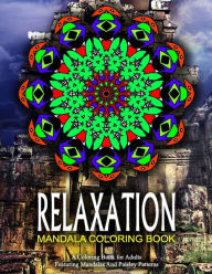 RELAXATION MANDALA COLORING BOOK - Vol.20: relaxation coloring books for adults Jangle Charm Author