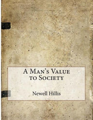A Man's Value to Society - Newell Dwight Hillis