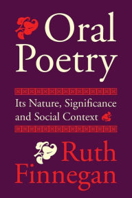 Oral Poetry Ruth Finnegan Author