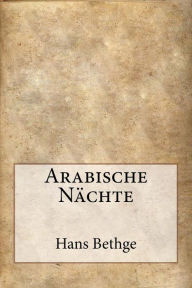 Arabische Nächte Hans Bethge Author