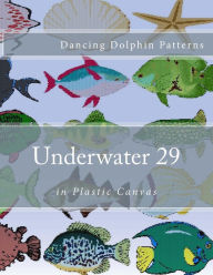 Underwater 29: in Plastic Canvas - Dancing Dolphin Patterns